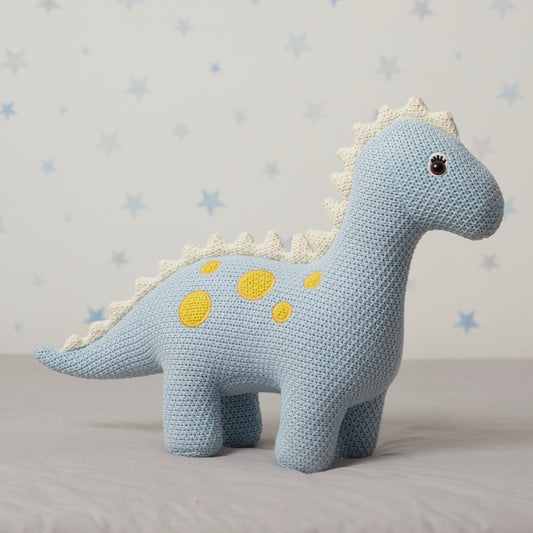 S Blue & Yellow Dino